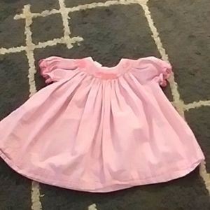 Smocked elephant dress